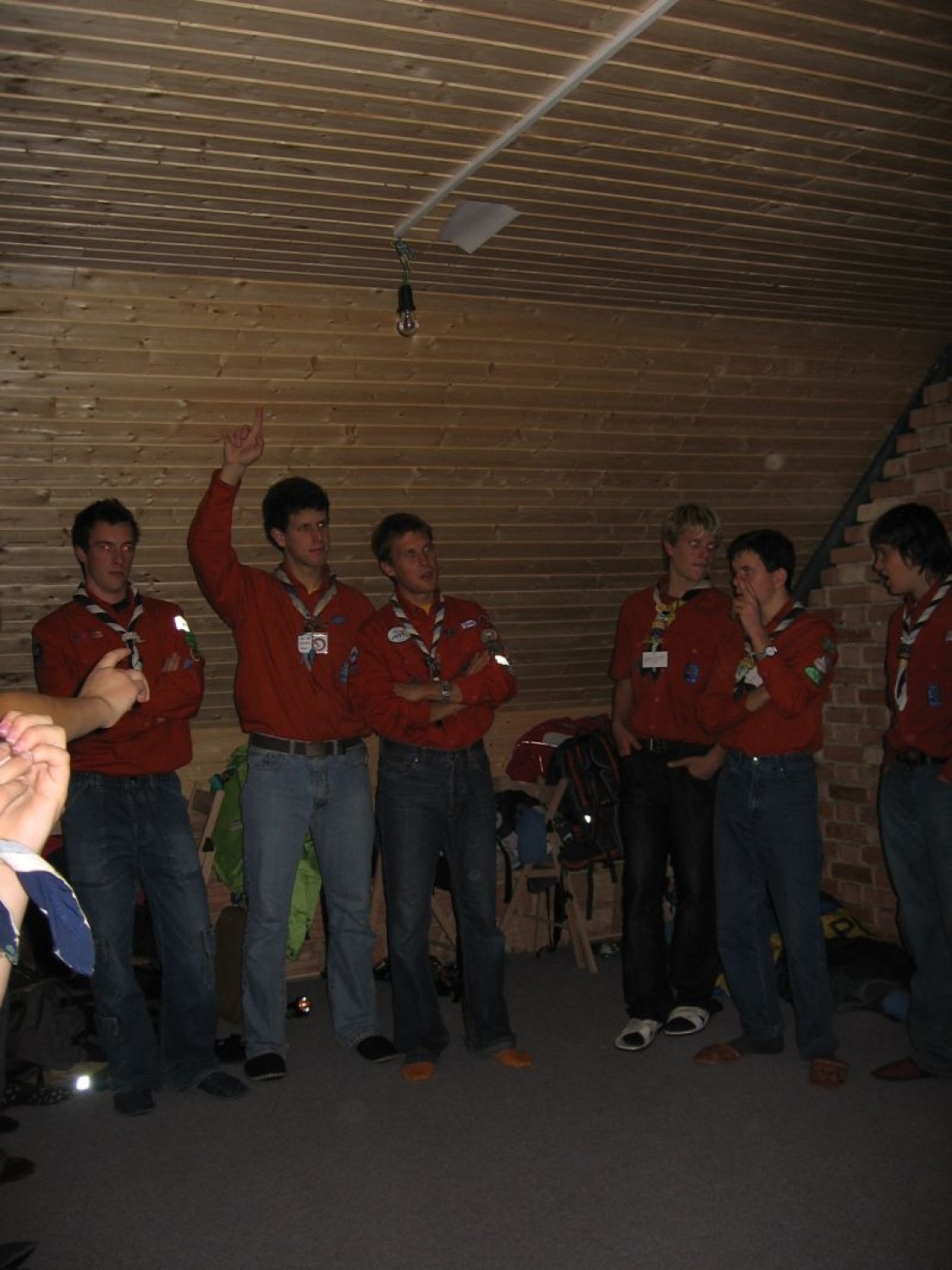 uradni sprejem novincev v četo