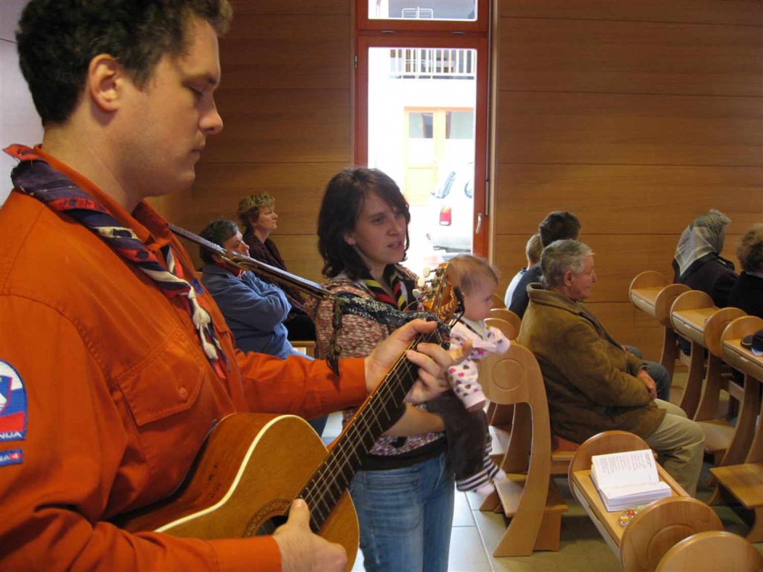 Sodelovali smo pri maši...