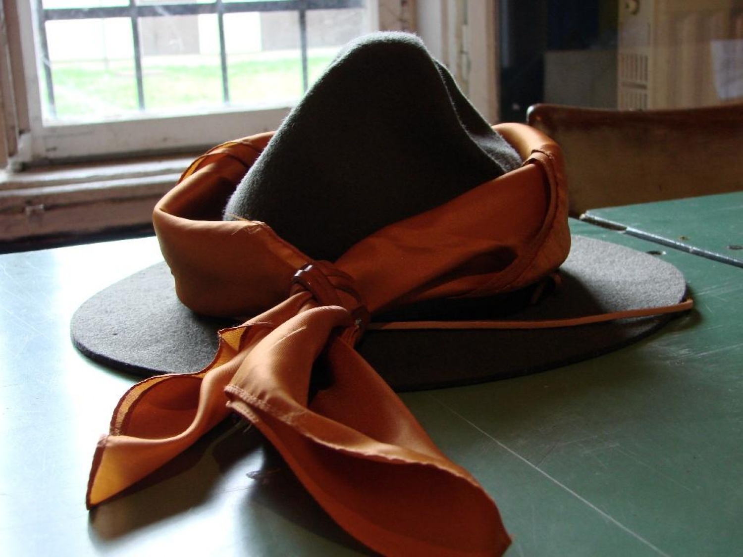 simboli skavtsva in taborništva – klobuk in rutka