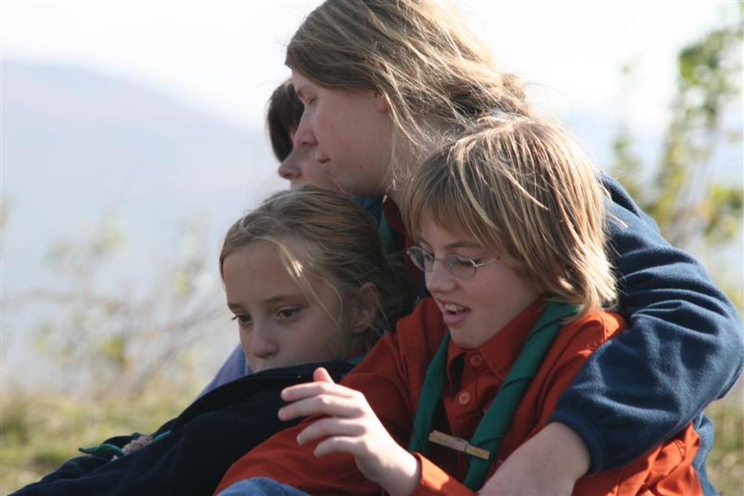 Slike s prehodov in začetka skavtskega leta stega Postojna 1