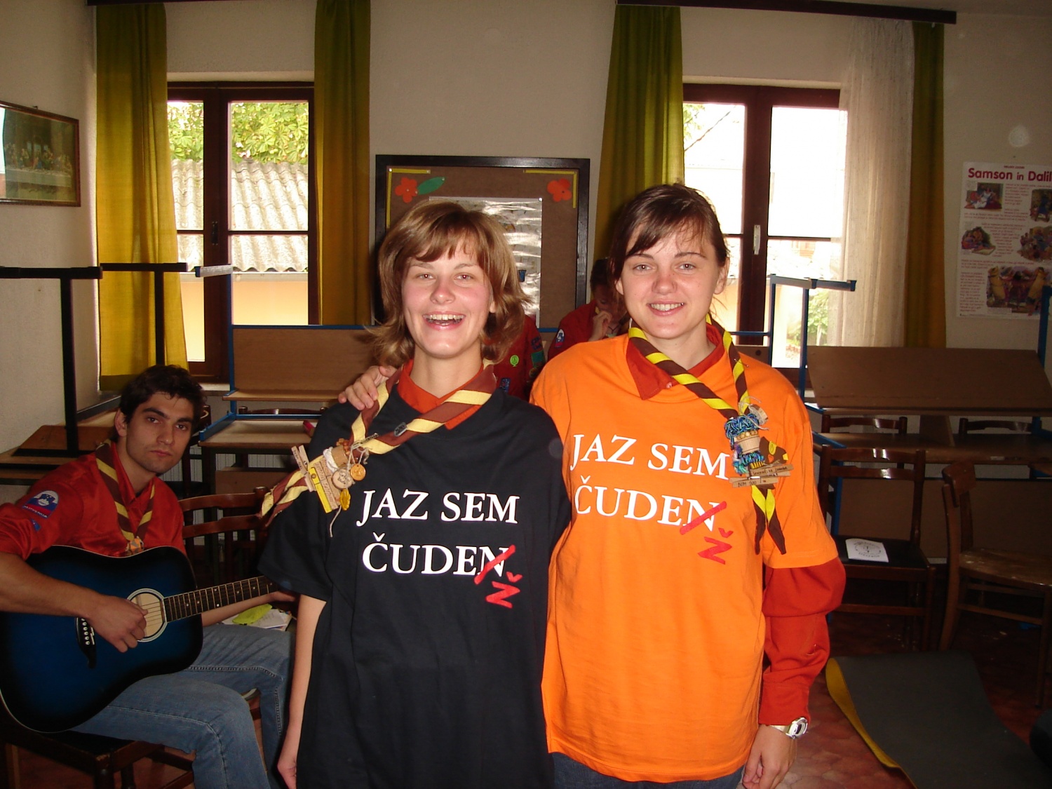 "Midve sma čudne. Ke te vi niste, al ke??"