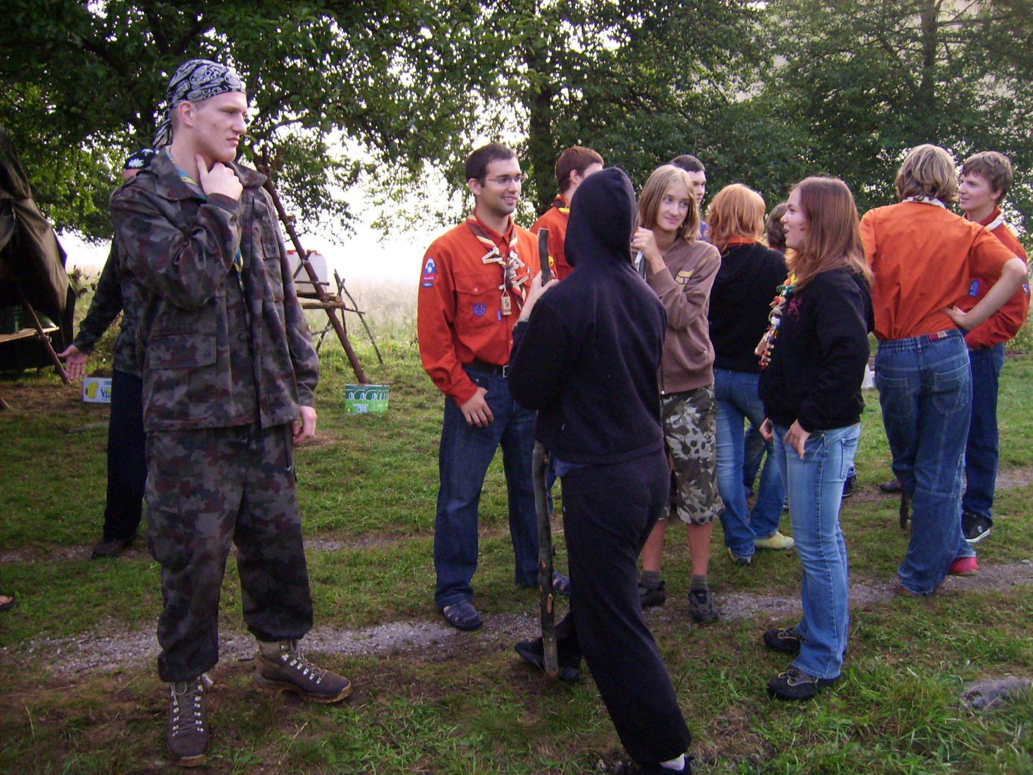 napadalci zopet v taboru