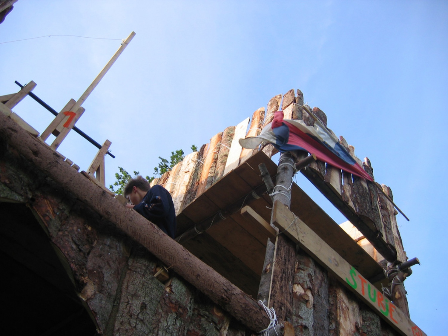 Ufff, nekdo je visoko