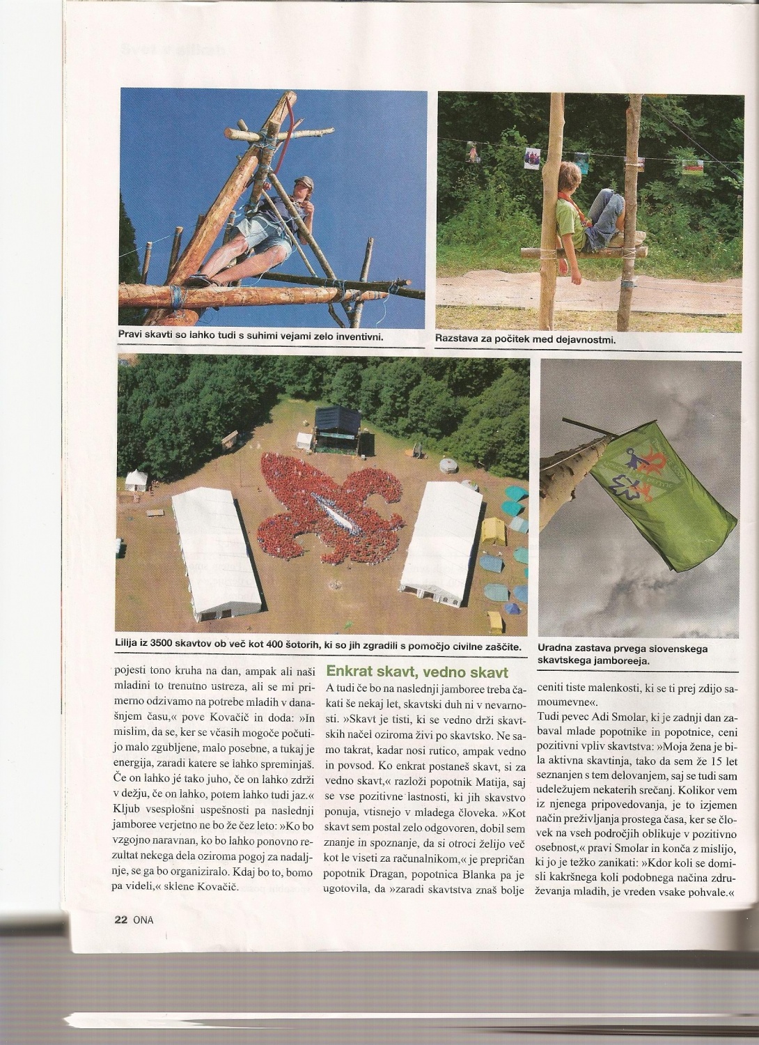 Naš Jamboree odmeva tudi širše