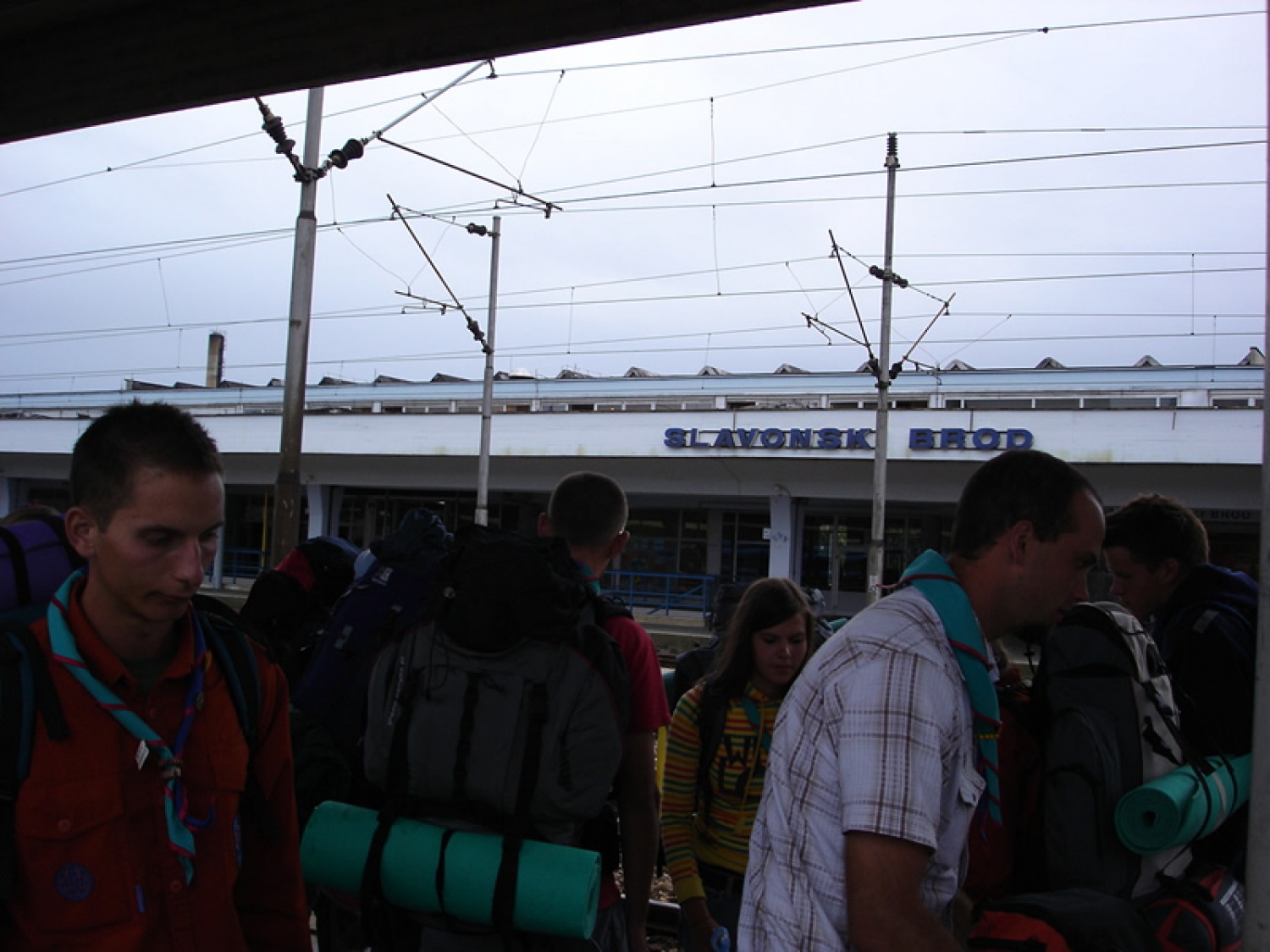 Slovo v Slavonskem Brodu.