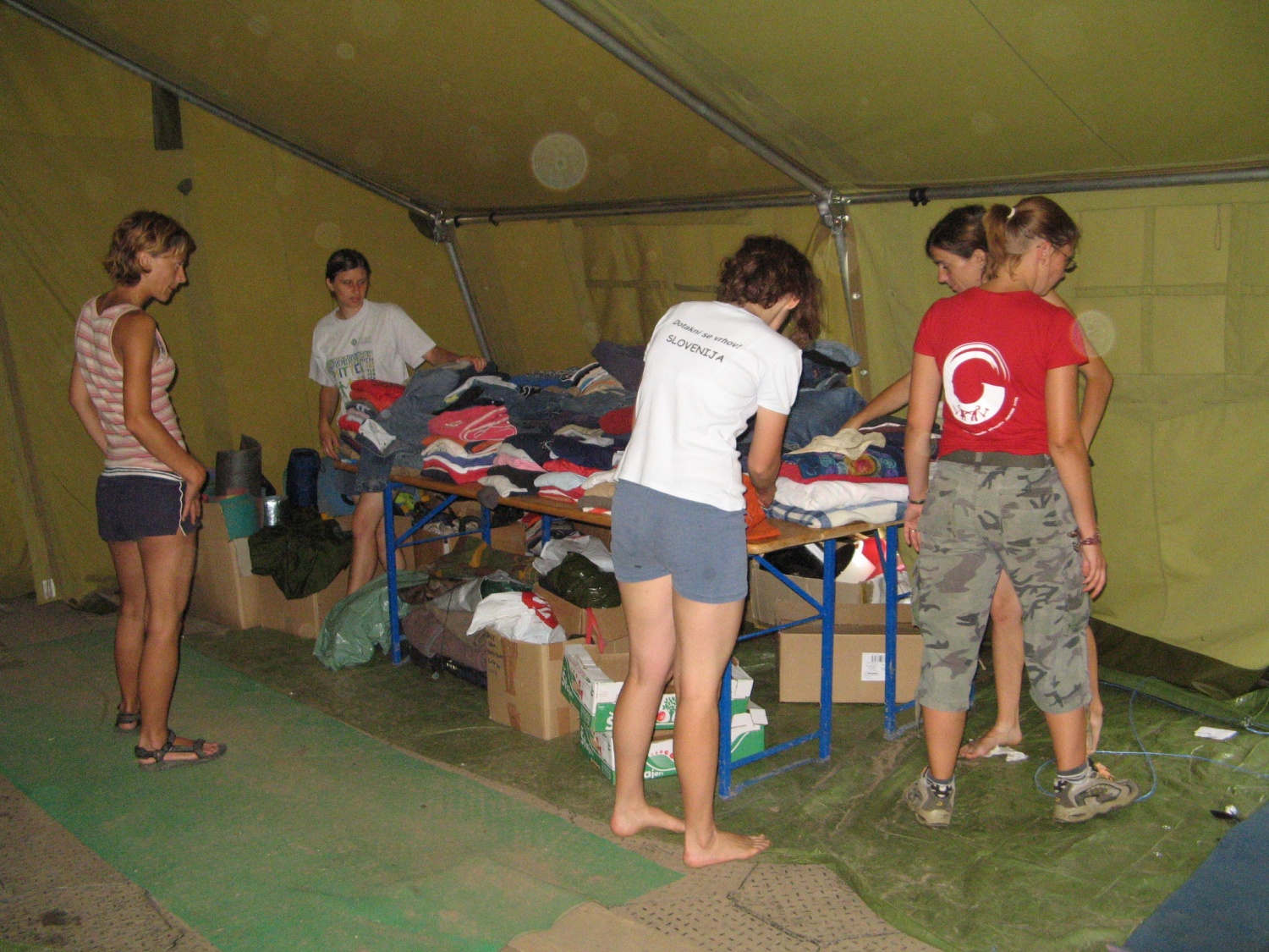 Pospravljanje po Jamboreeju