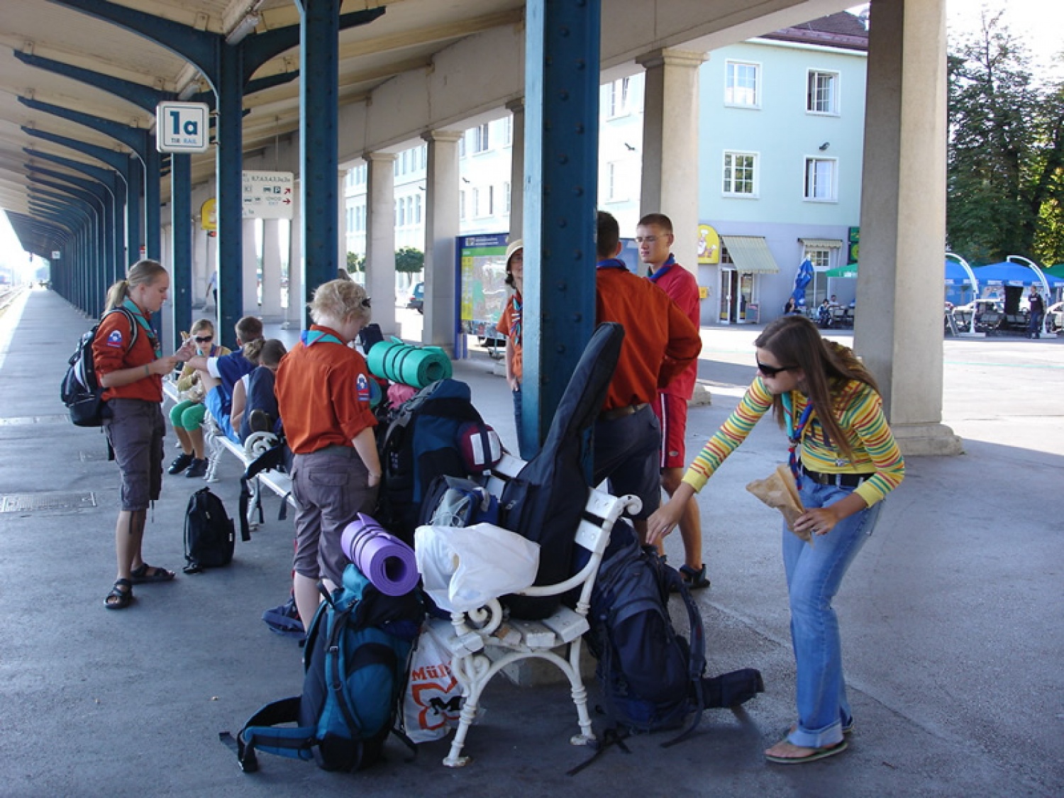 "Pa kje je ta vlak?"