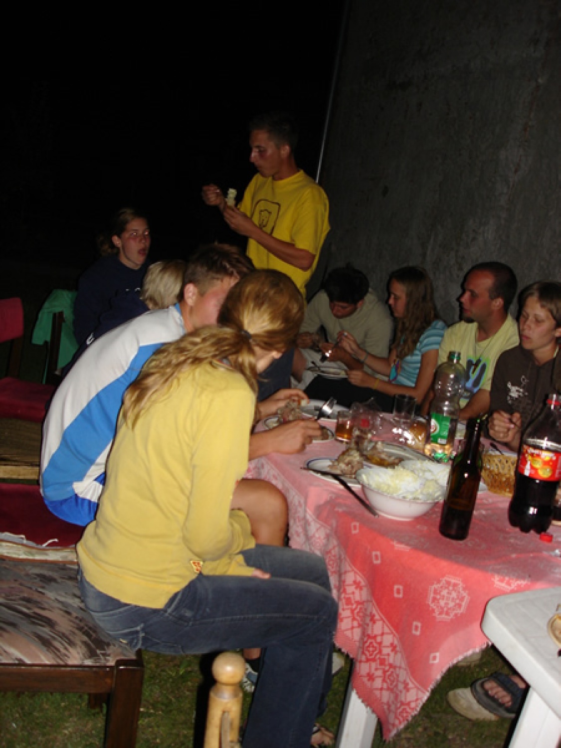 Po nogometni tekmi smo imeli bližnje srečanje pete vrste s kozličkom