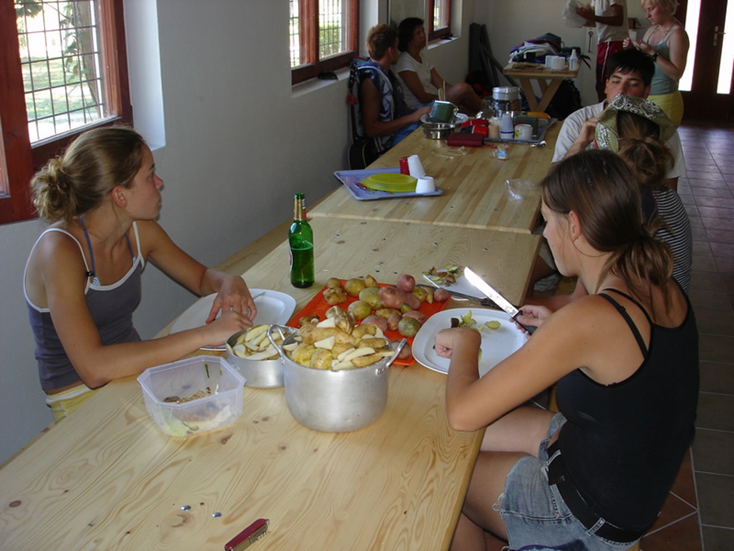 Ja, dobro smo jedli. Potem.