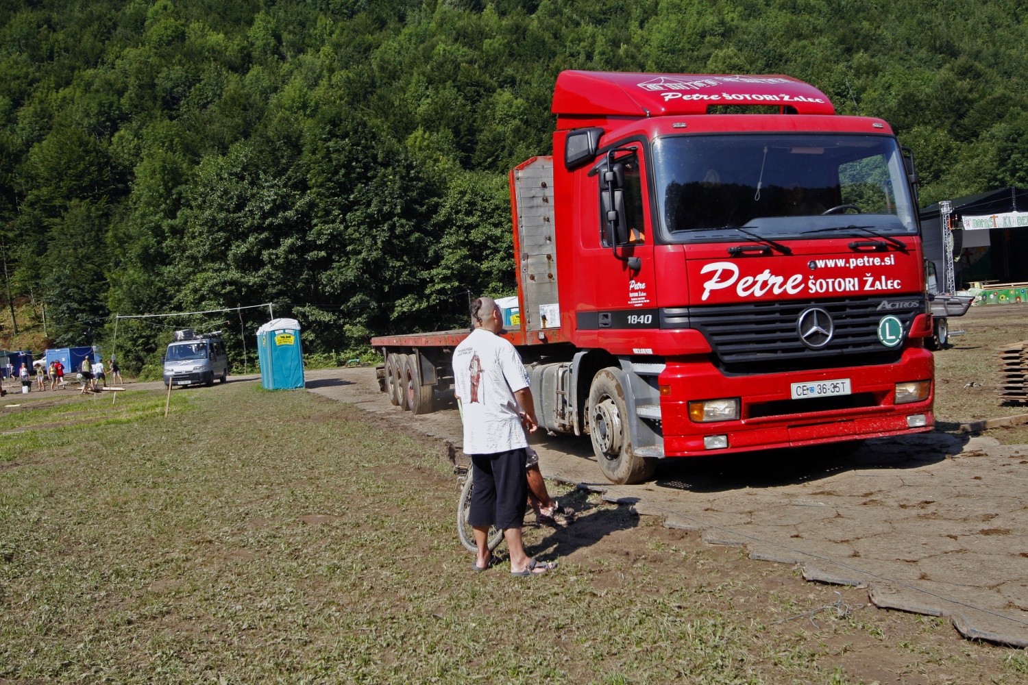 Jamboree 2008 - taborni prostor pospravljanje