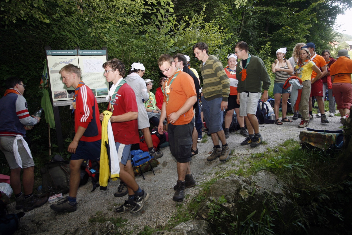 Potovalna skupina zamejcev in Ilirske Bistrice