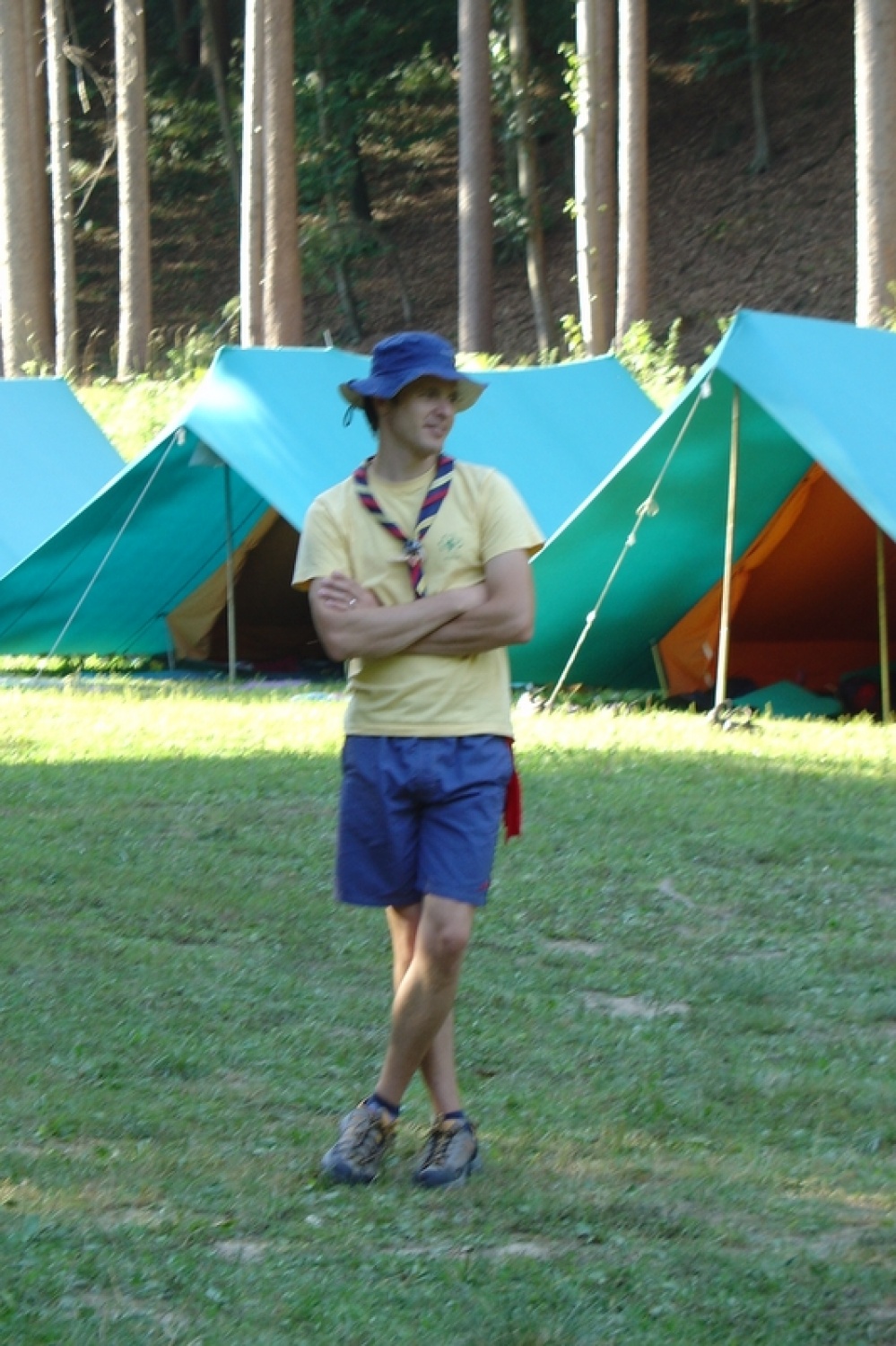 Več kot 60 članov Triglavskega stega se nas je prejšnjo nedeljo, po koncu Kvajdeja zbralo na Suhi pri Predosljah, kjer smo na skupnem taboru štiri dni praznovali 15 let delovanja našega stega.