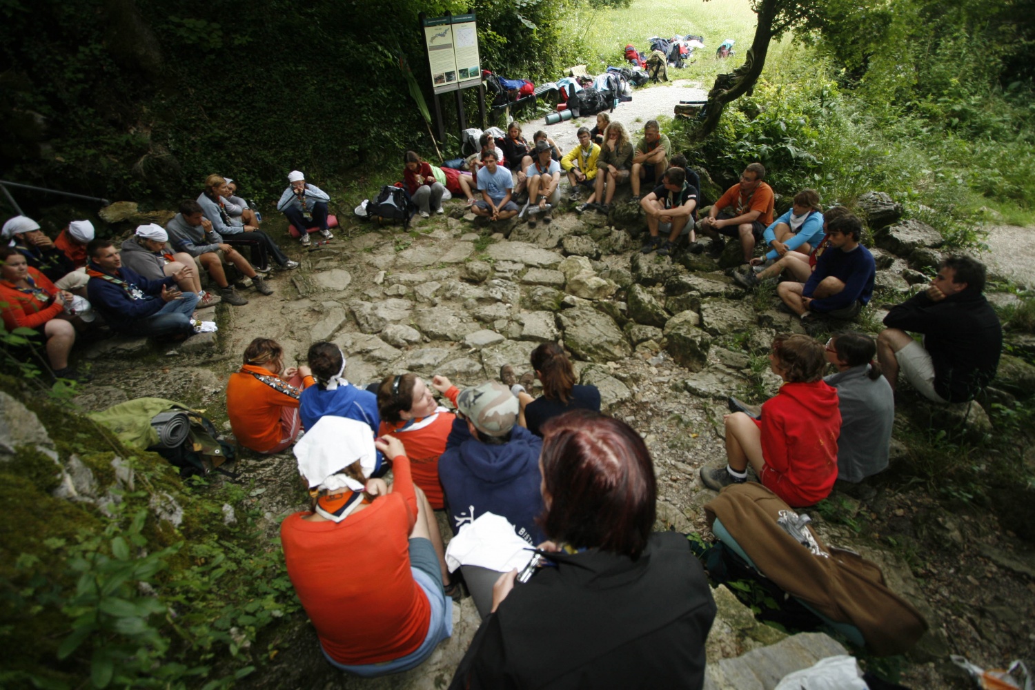 Potovalna skupina zamejcev in Ilirske Bistrice