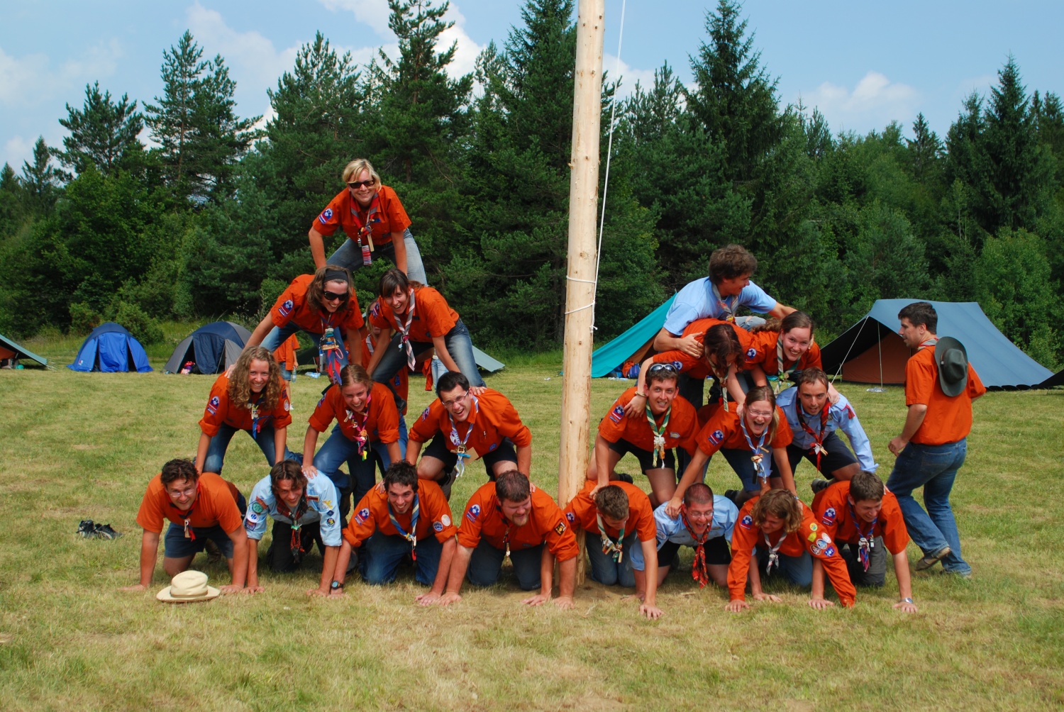 Piramida primorskih četovodij na Marmeljadi 2007