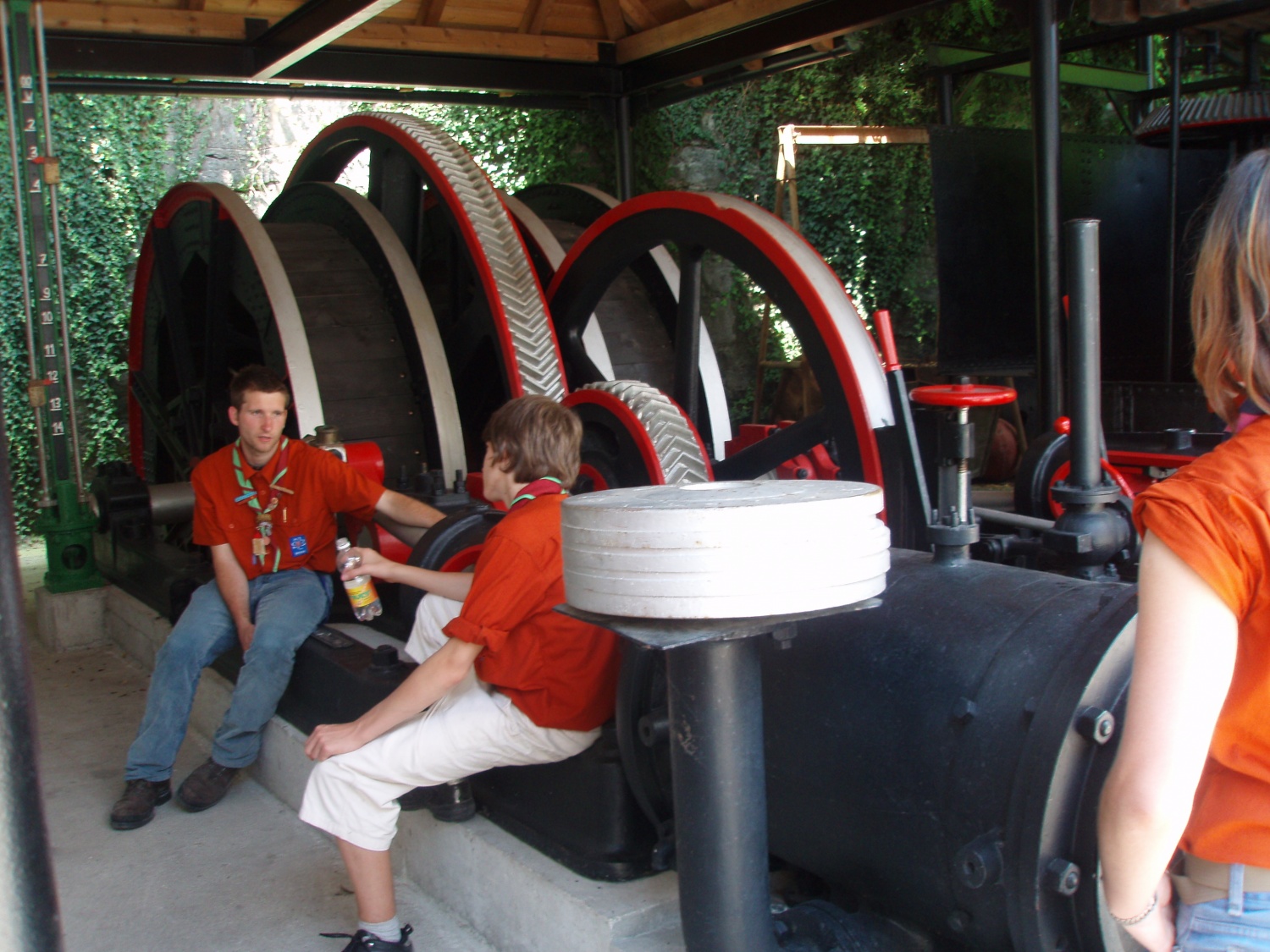 PP na ogledu muzeja v Idriji (Marmeljada 2007)