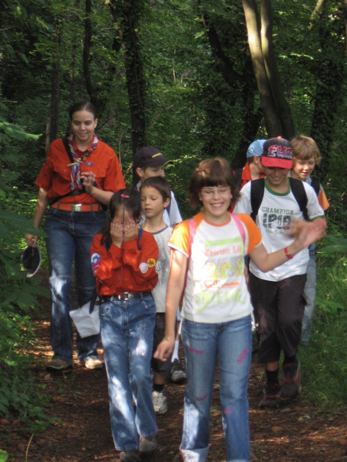 Krdelo na pohodu skozi džunglo