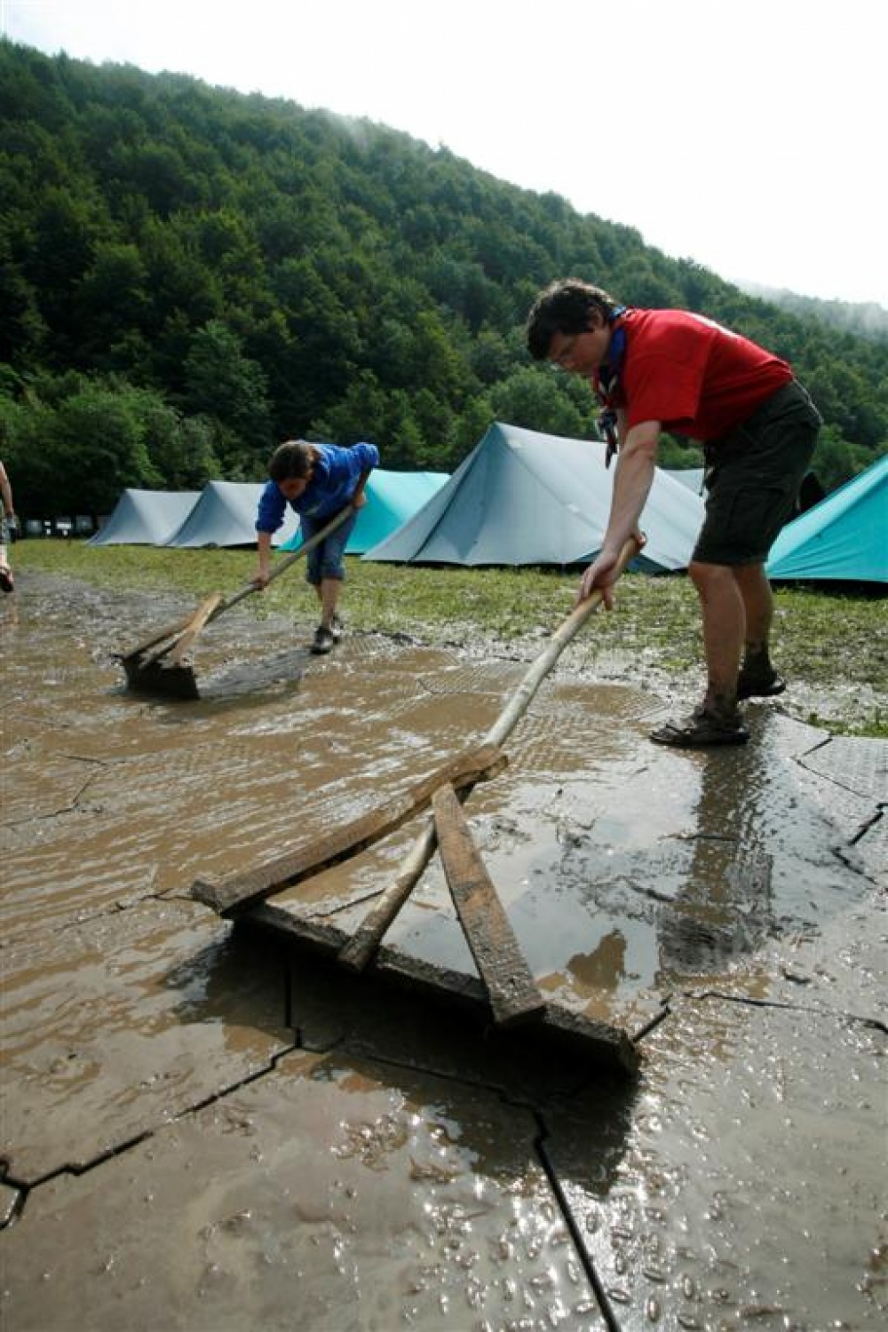 Jamboree 2008 - nedelja dopoldne - sonce