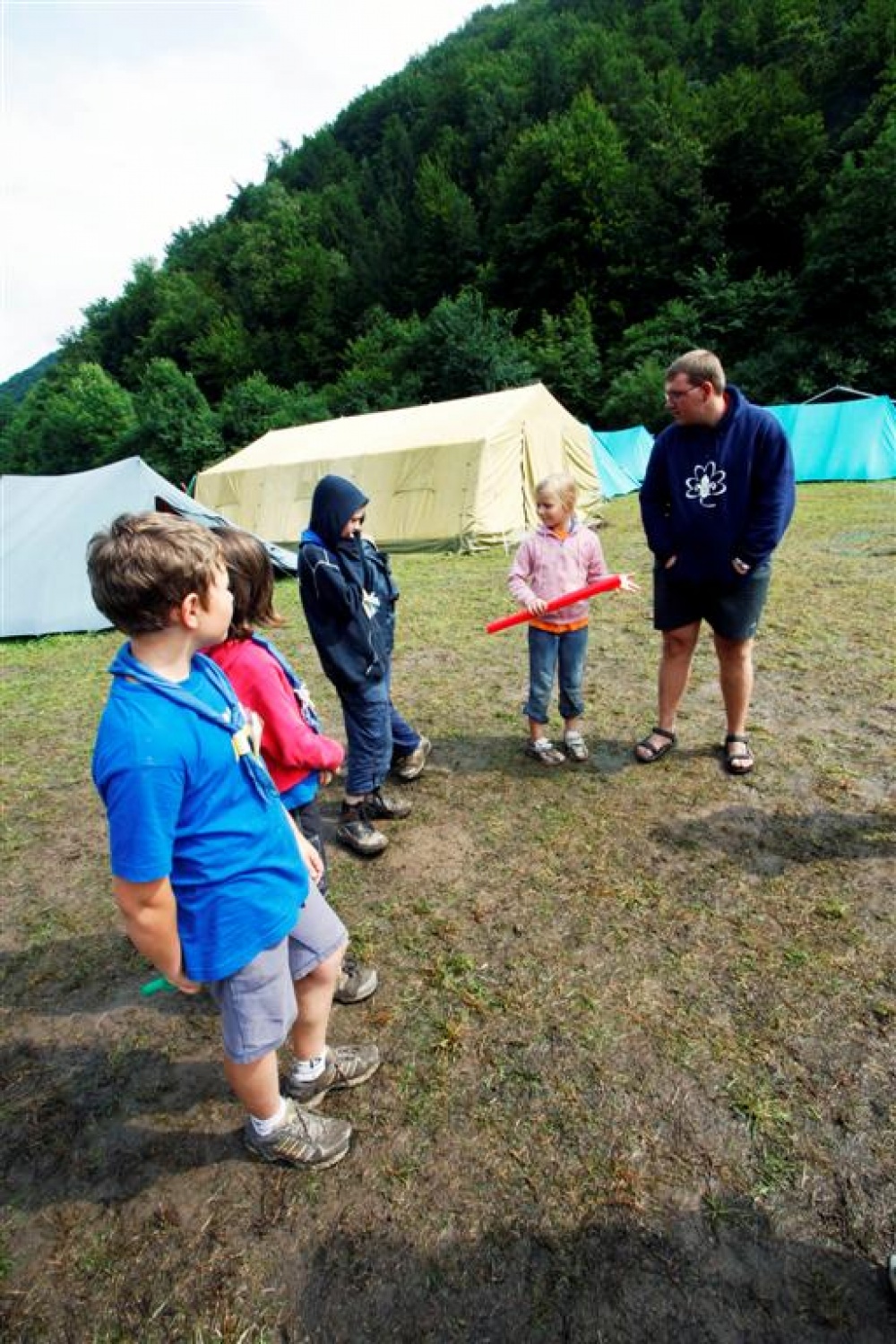 Jamboree 2008 - nedelja dopoldne - sonce