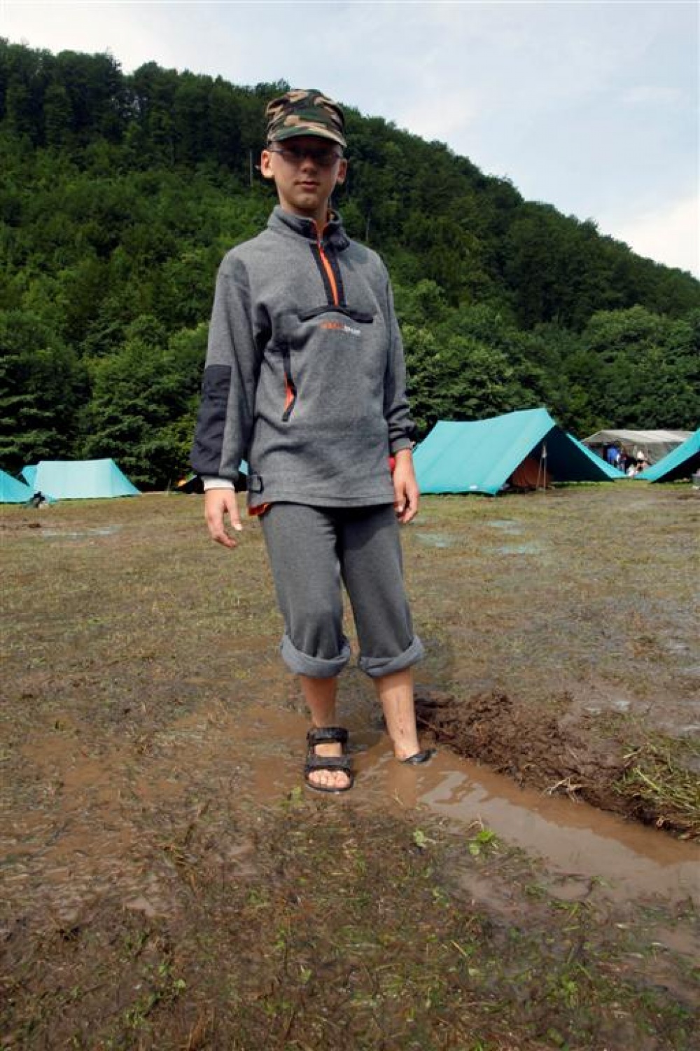 Jamboree 2008 - nedelja dopoldne - sonce