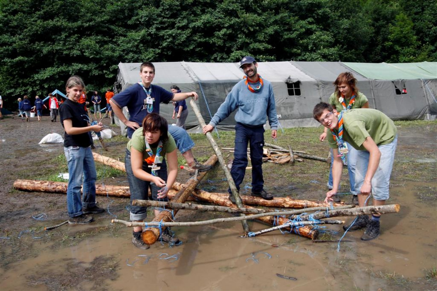 Jamboree 2008 - nedelja dopoldne - sonce