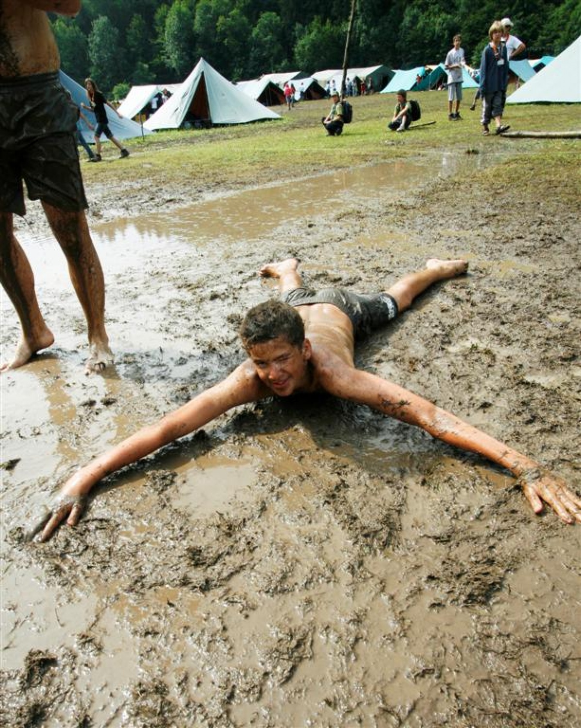 Jamboree 2008 - nedelja dopoldne - sonce