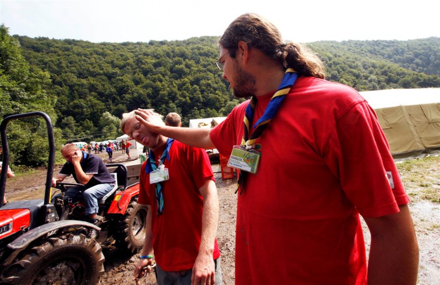 Jamboree 2008 - nedelja dopoldne - sonce