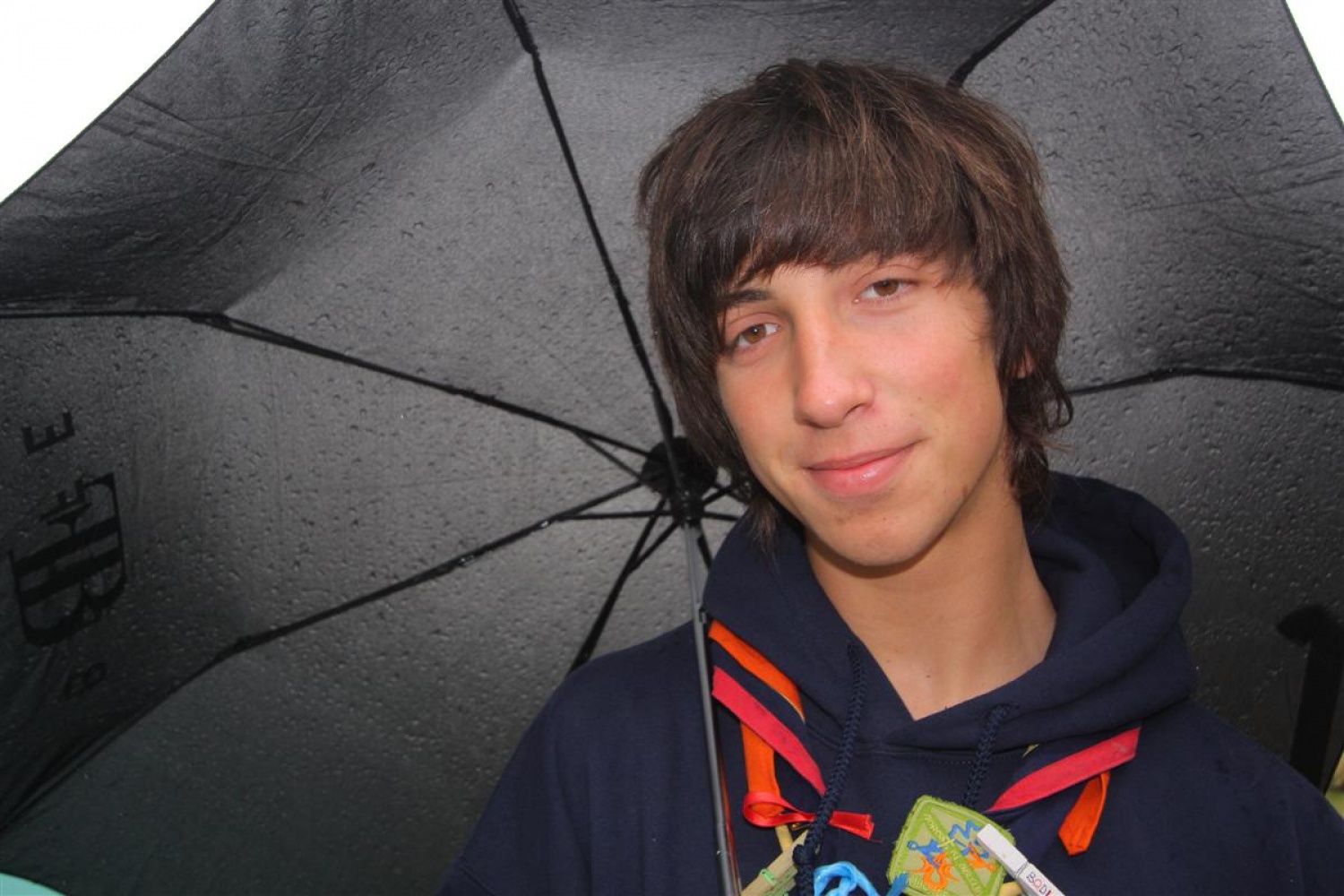 Jamboree 2008 - nedelja jutro in dež