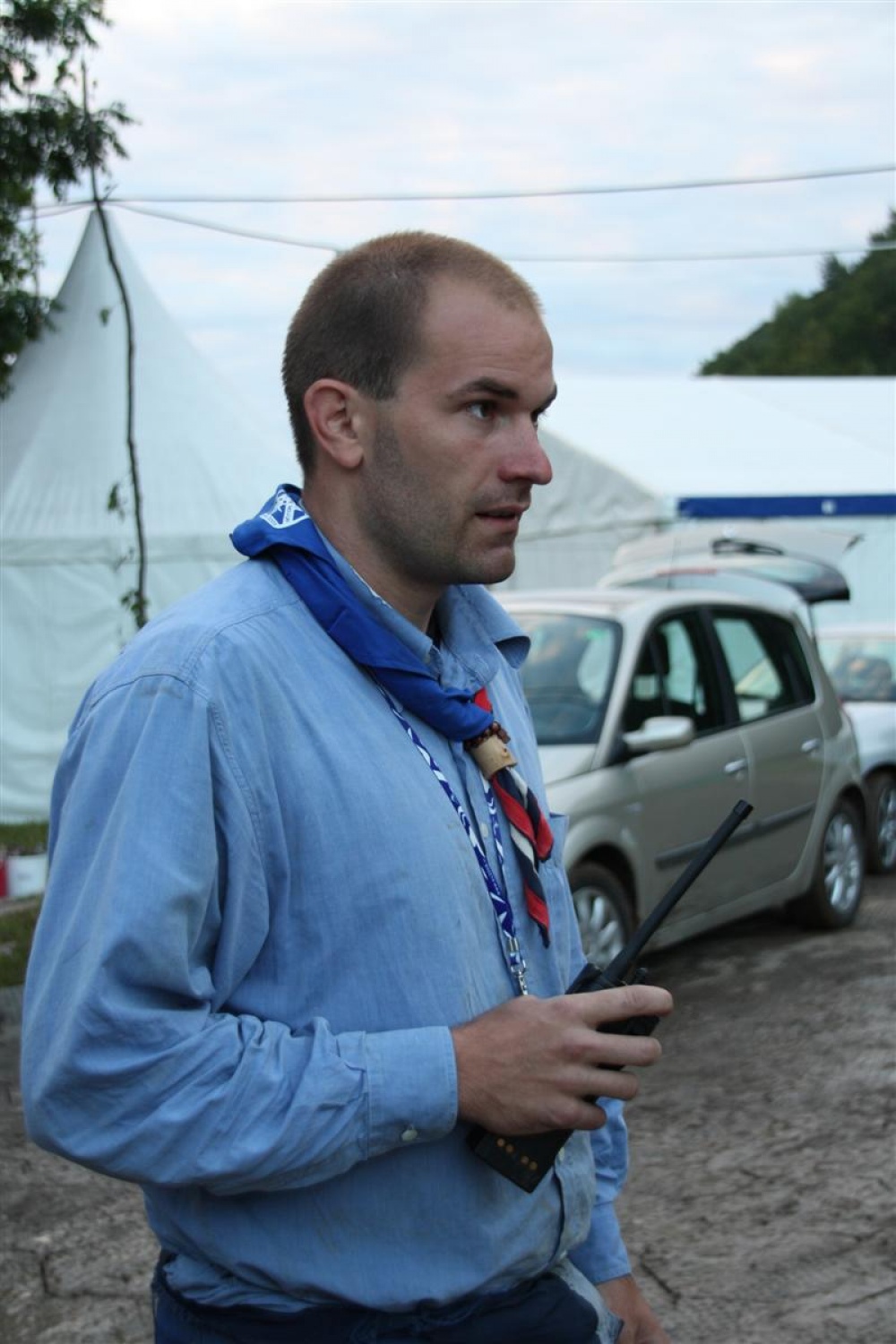 Marko Puškarič, tehnični vodja Jamboreeja.