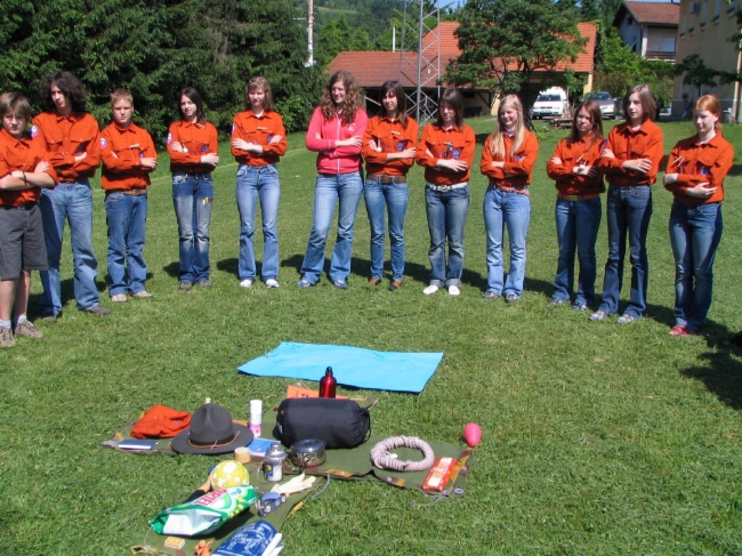 V znamenju skavtskega duha.