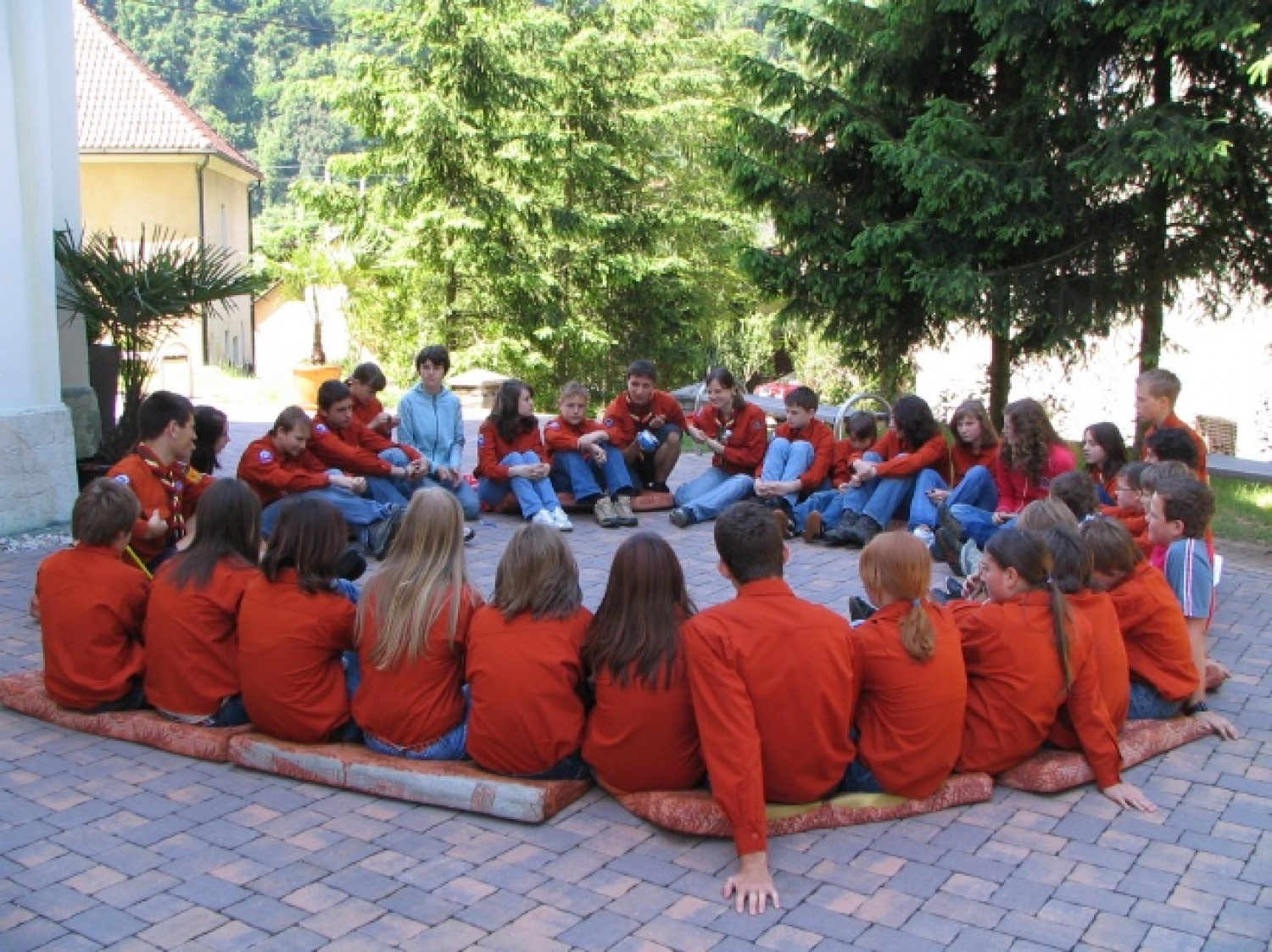 V znamenju skavtskega duha.