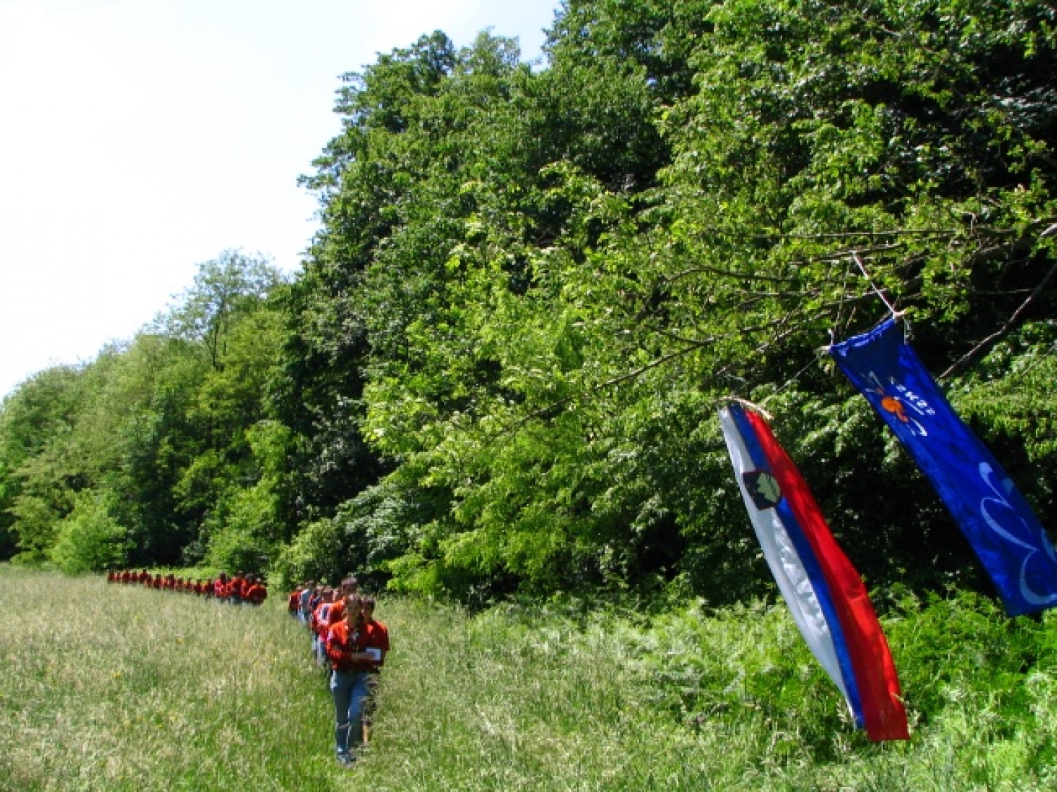 V znamenju skavtskega duha.