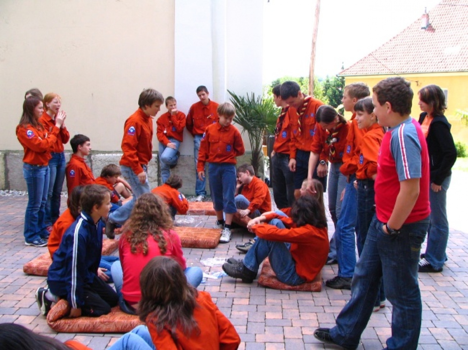 V znamenju skavtskega duha.