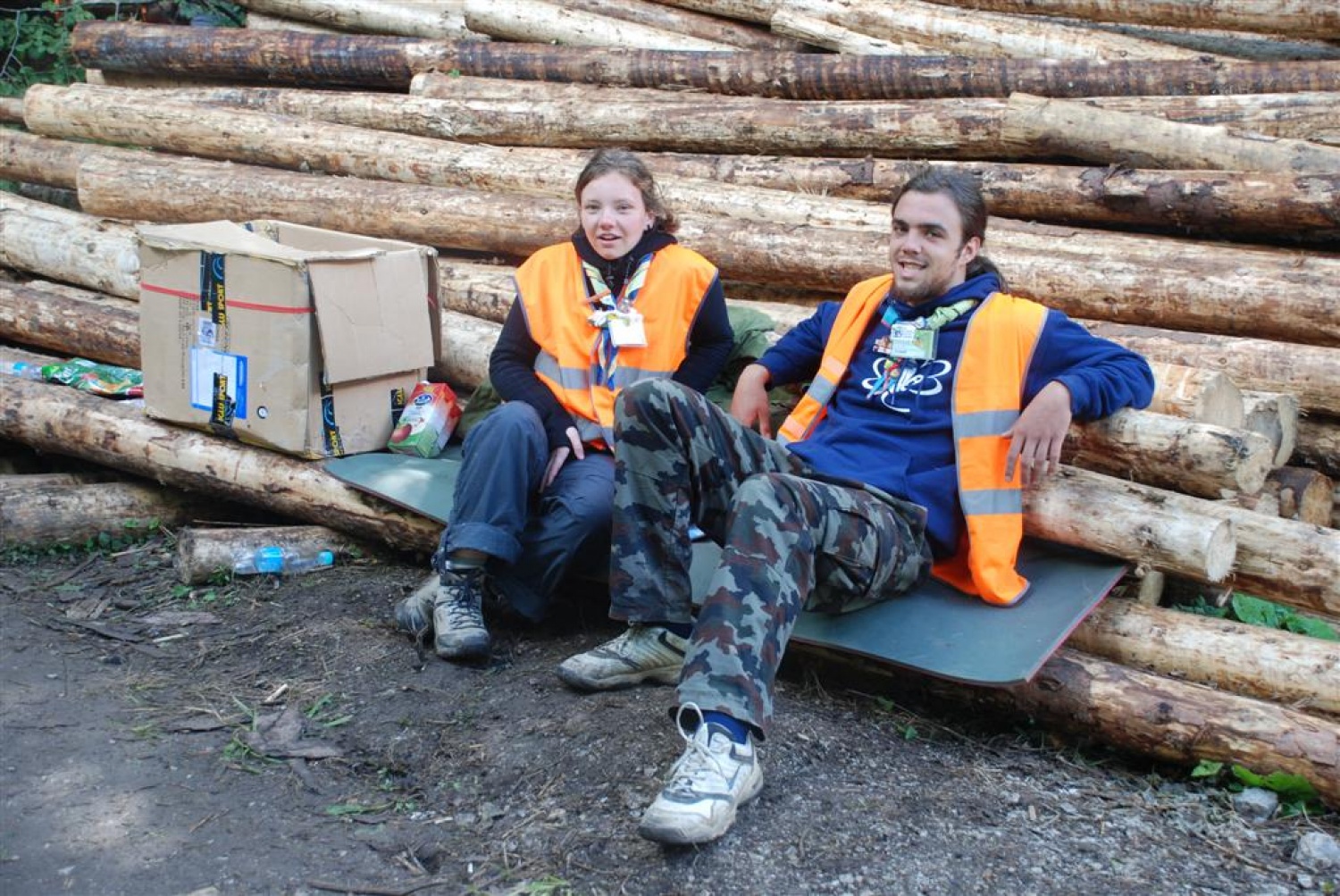 Straža na koncu tabora.