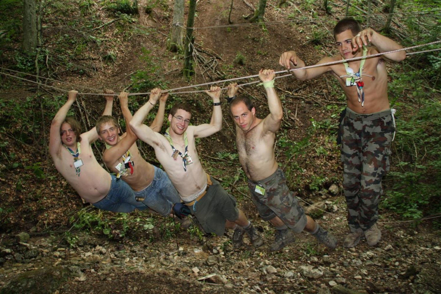 Postavitev proge preživetja.