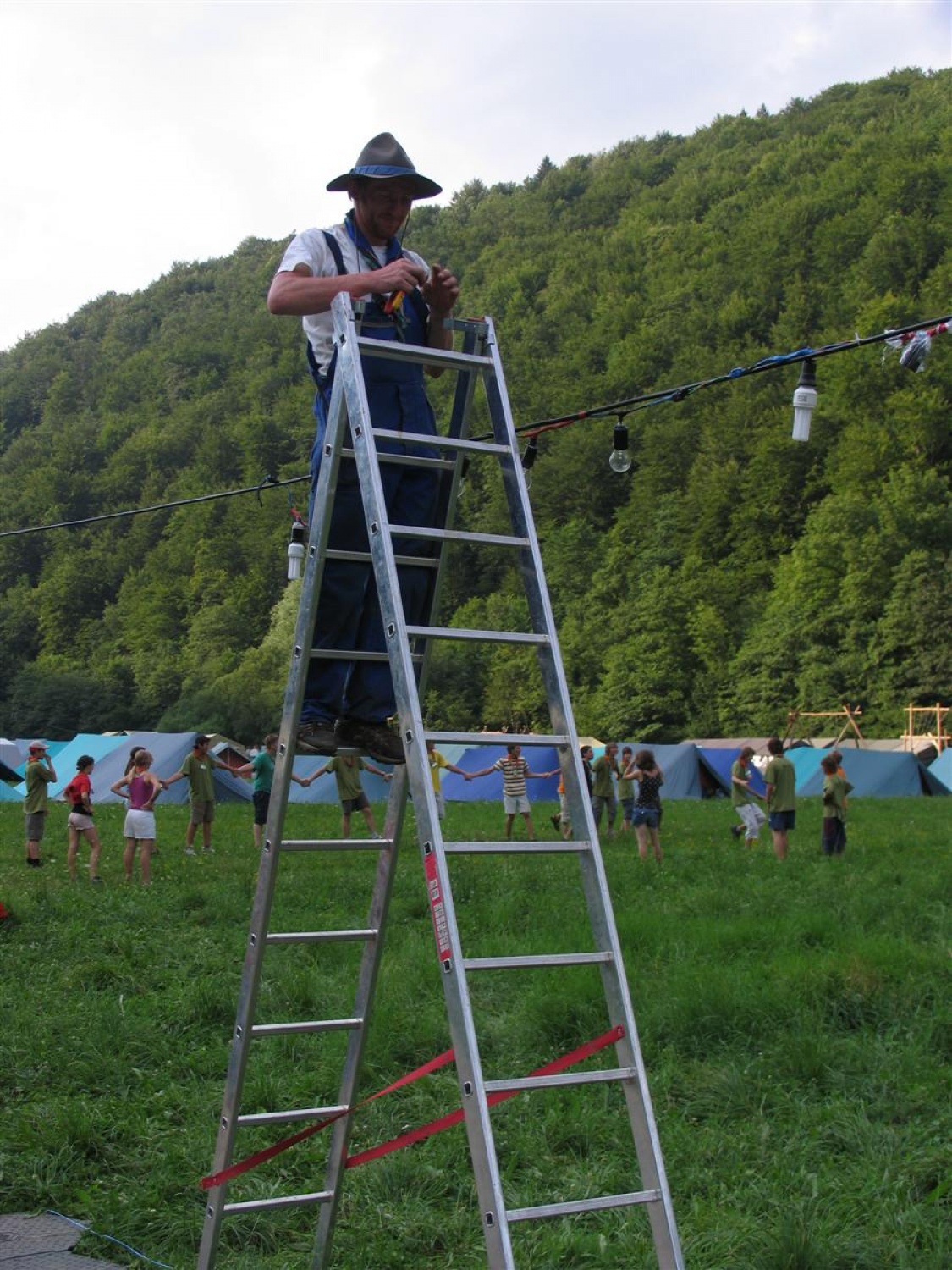 Pavle pri svojem delu.