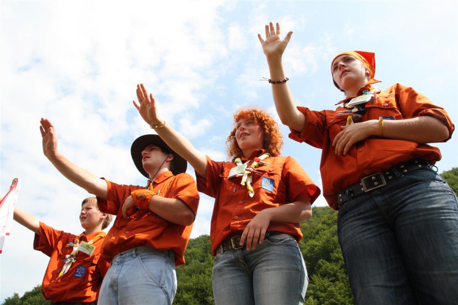 Tudi animacija udeležencev je del nalog osebja.