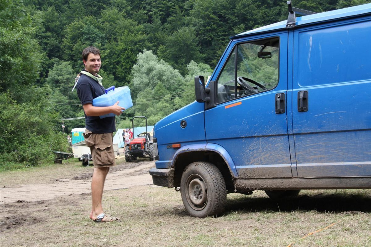 Tadej z čarobnim zdravstvenim zabojčkom.