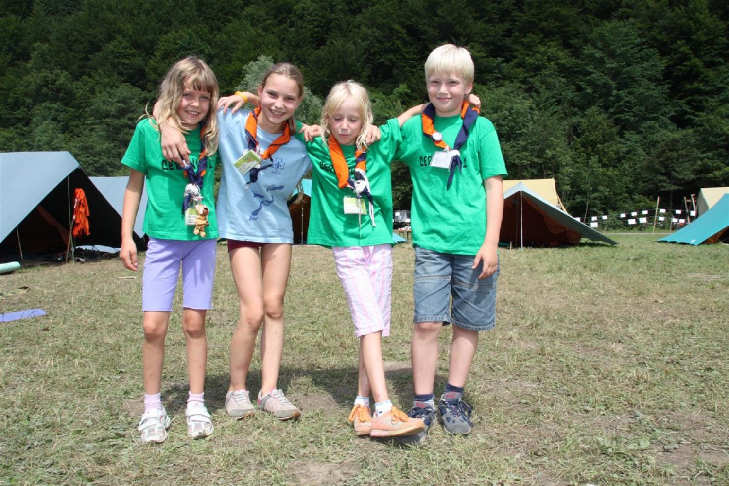 Ria, Katja, Jan, Juta