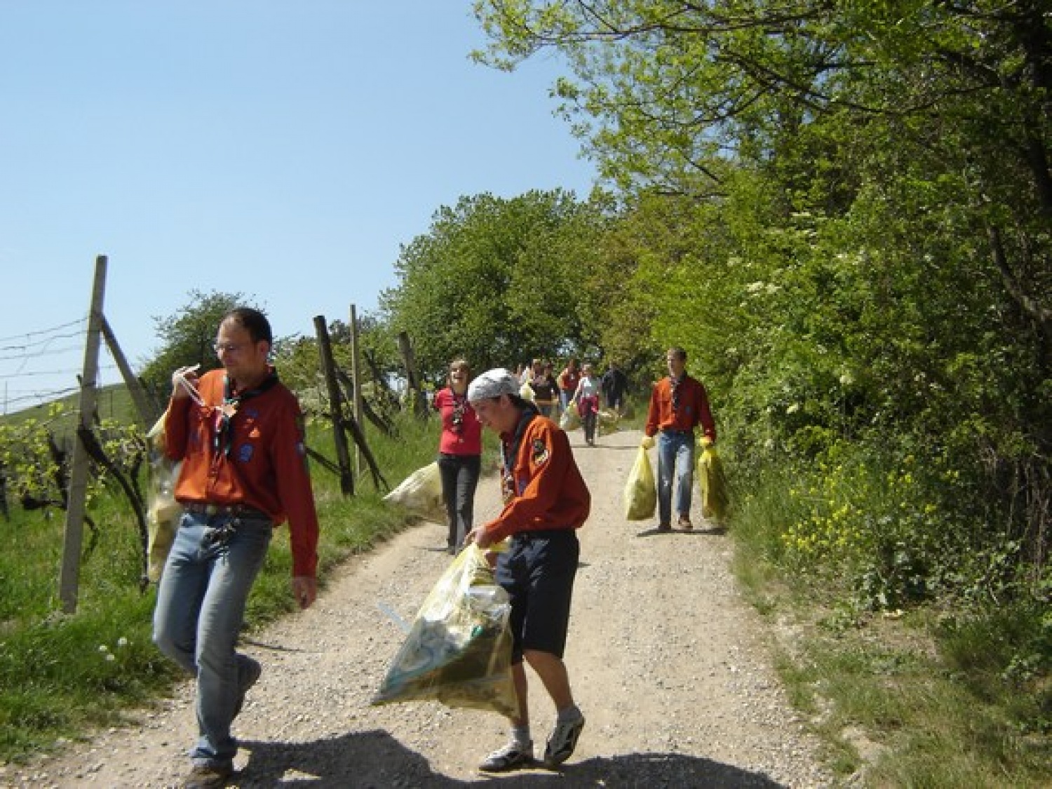 pobiranje odpadkov