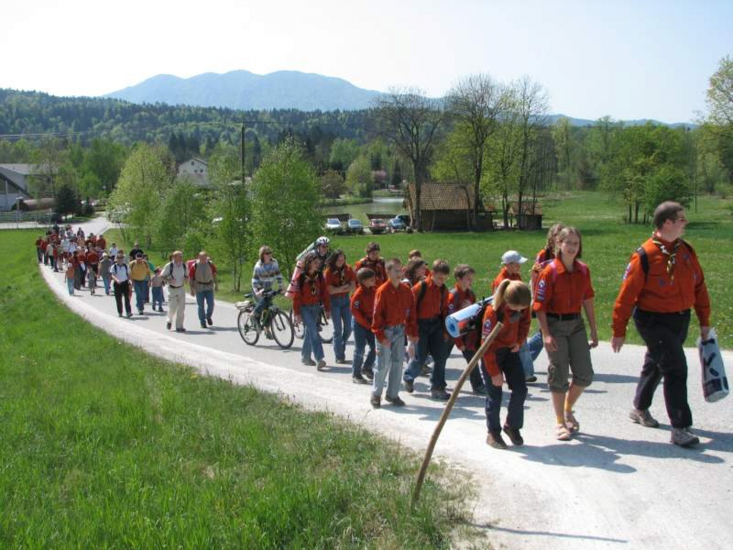 vsi smo štartali izpred Drage
