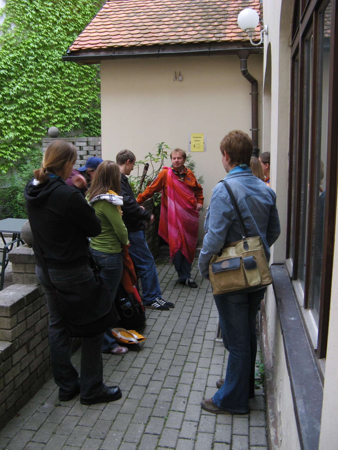 slike iz skavtskega večera