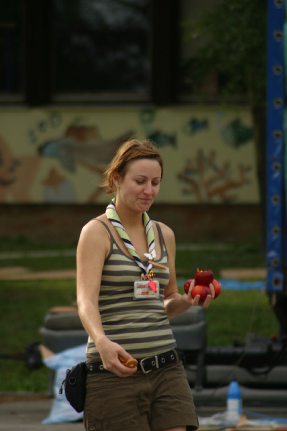 Zadnje priprave na sprejem ljudstva Norotancev.