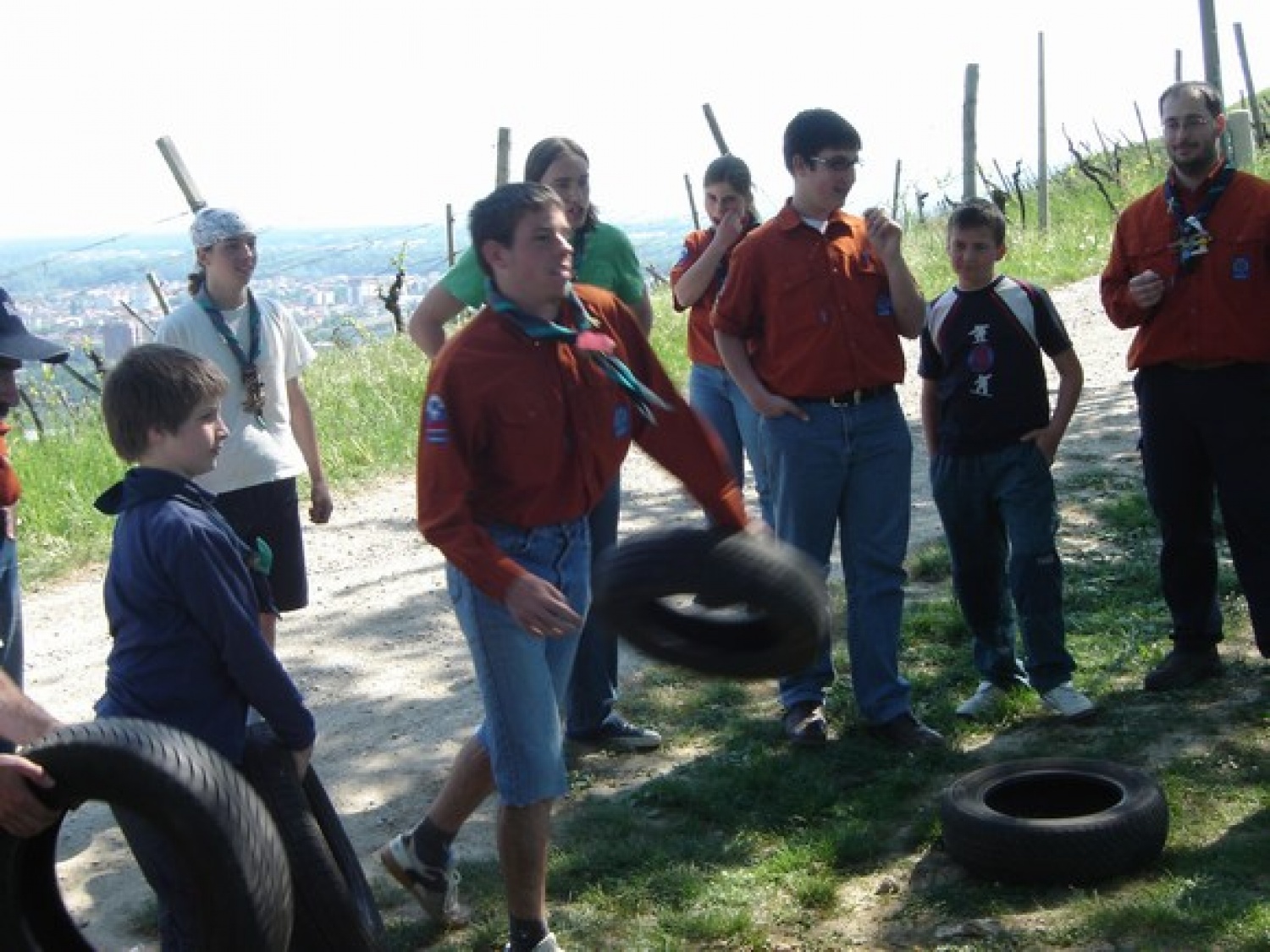 Slike, ki so nastale ob čistilnem dnevu stega Maribor 1 in Slovenske gorice 1