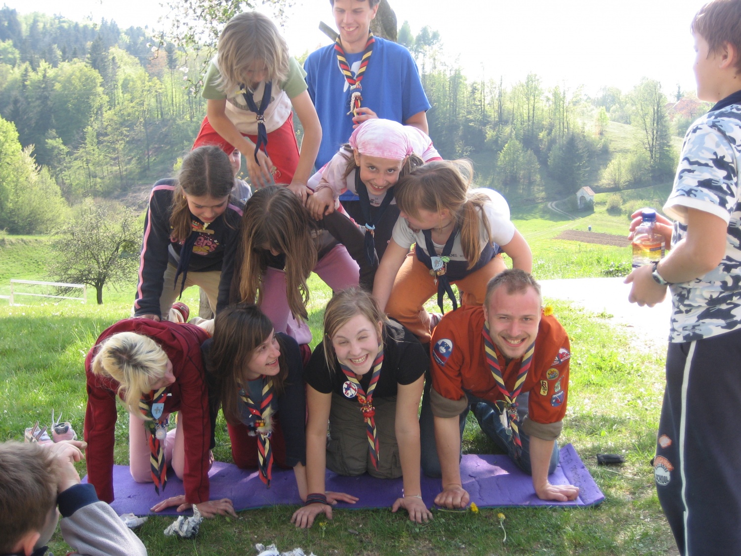 postavljanje piramide