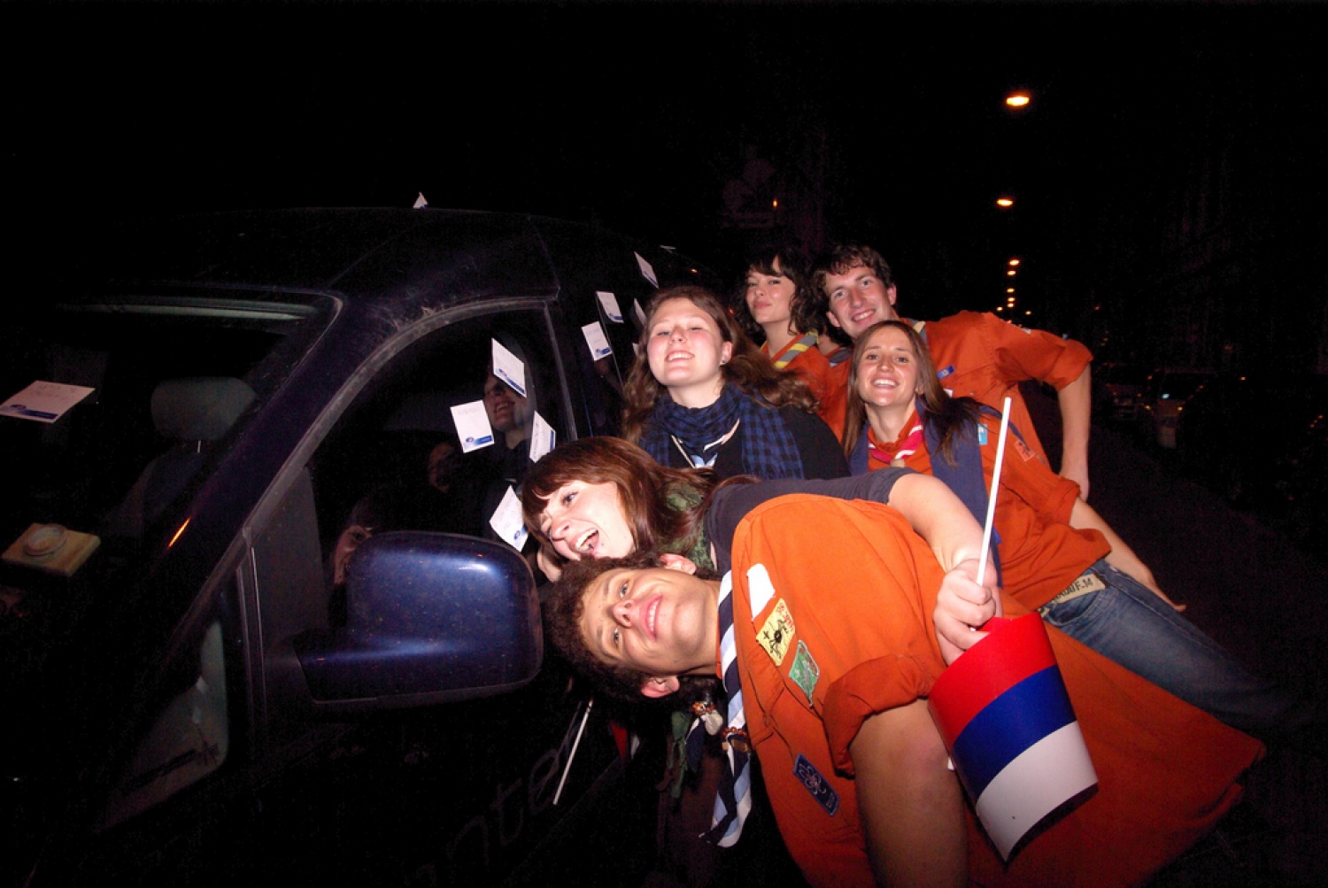 Slike z oddaje Zvezde pojejo.