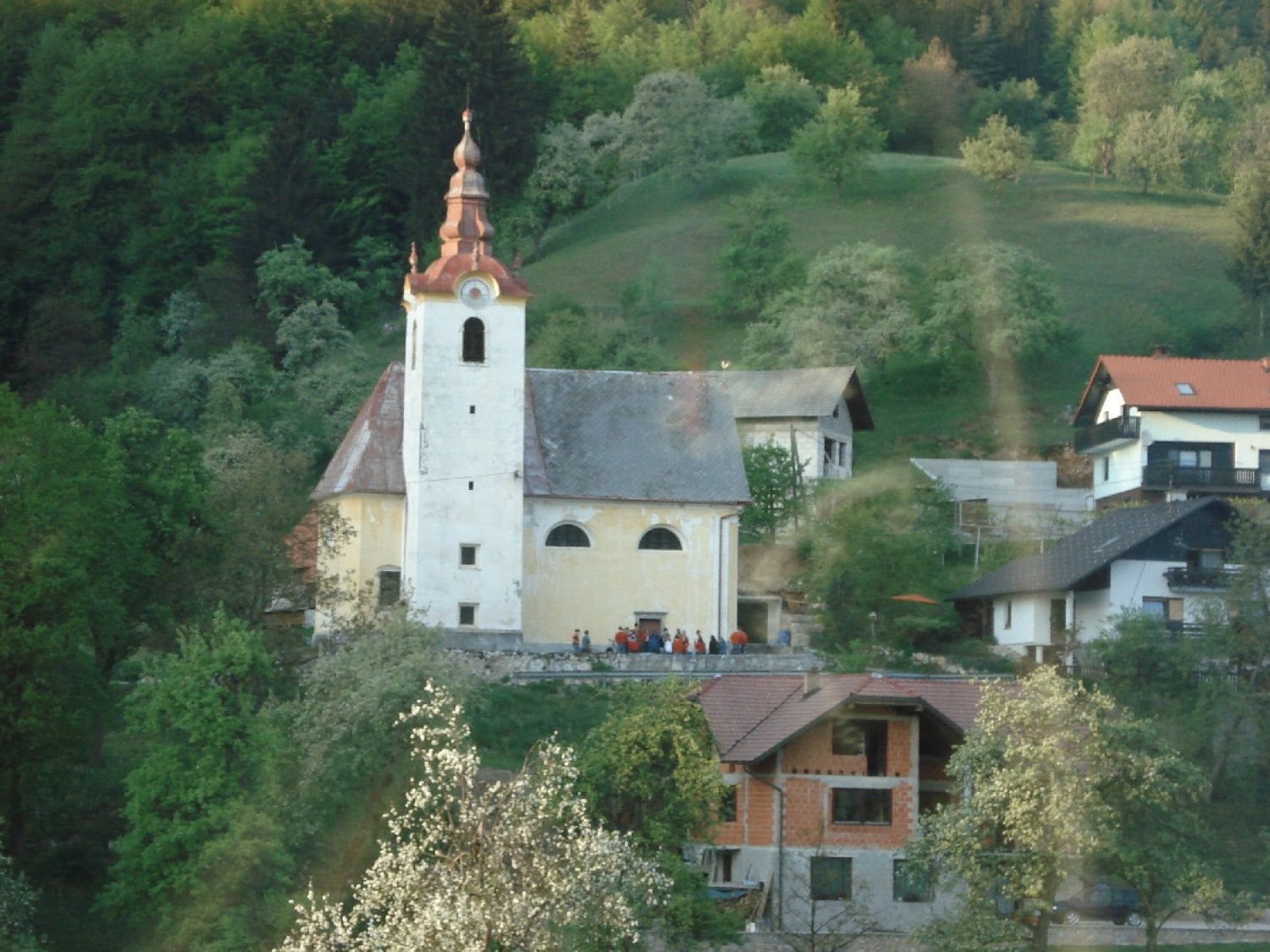 Pogled na cerkev Sv. Štefana