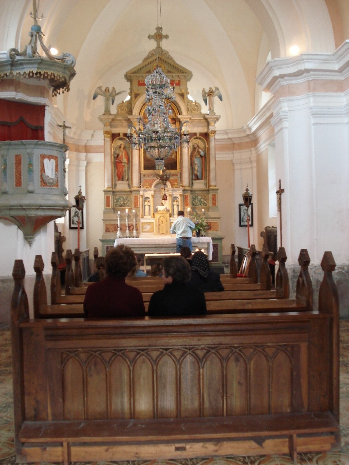 Notranjost cerkve Sv. Štefana