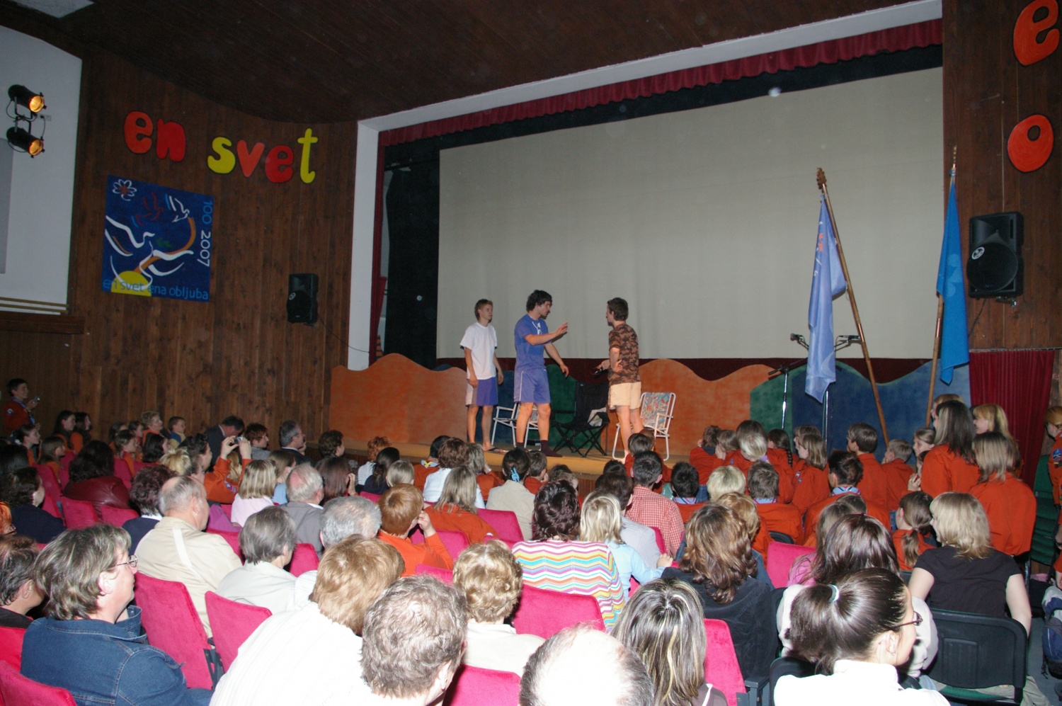 proslava ob 100 obletnici svetovnega skavtstva