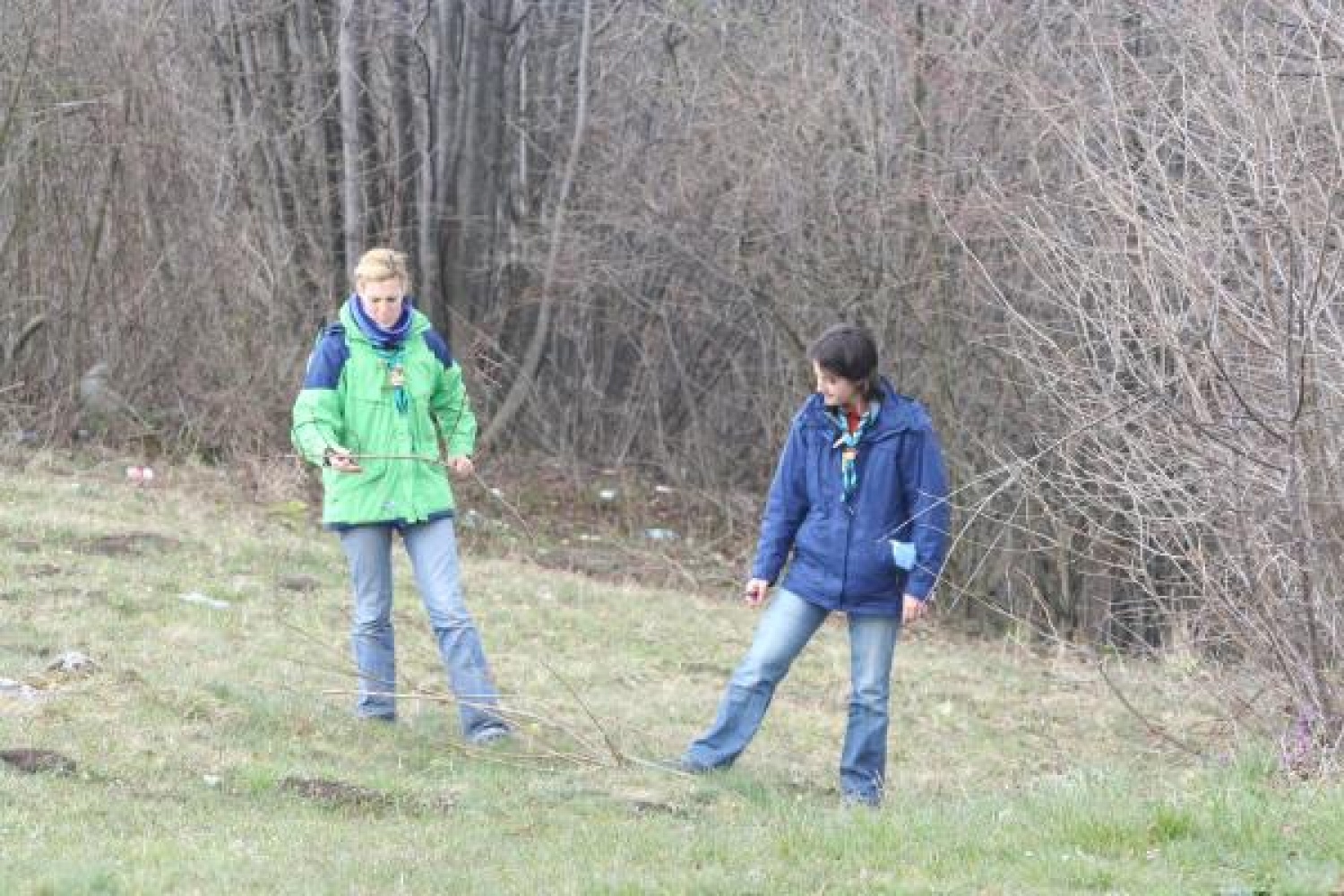 delanje palic za peko hrenovk