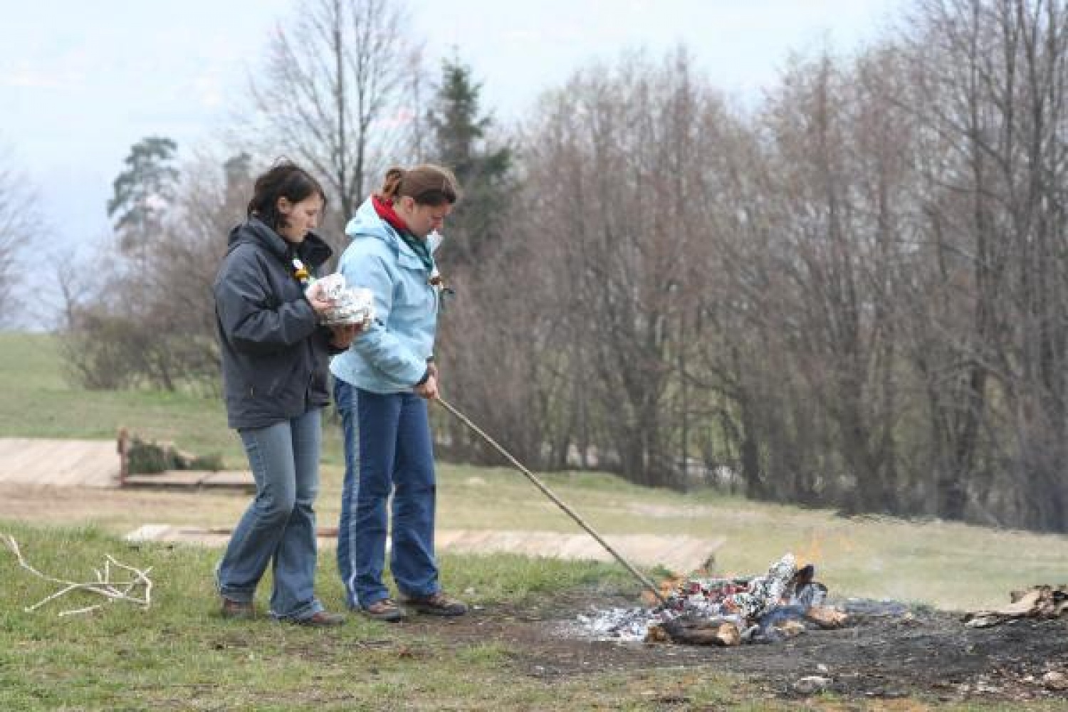 brskanje po žerjavici
